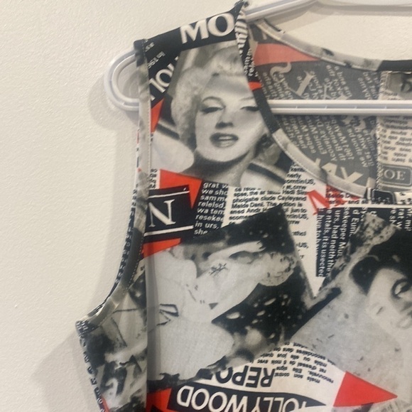 Marilyn Munroe Graphic Dress - Picture 2 of 10